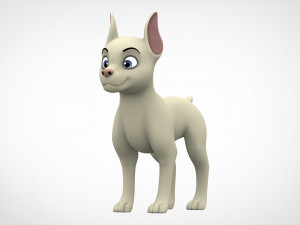 doberman puppy 3D Model