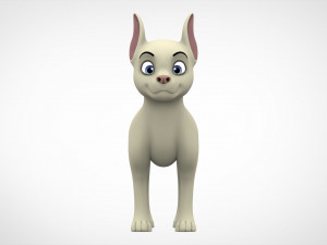 doberman puppy Modello 3D