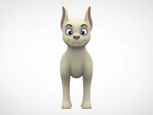 doberman puppy 3D Model