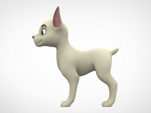 doberman puppy Modello 3D