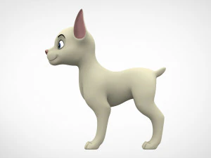 doberman puppy 3D Model
