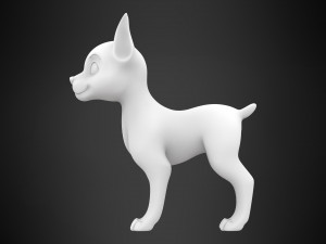 doberman puppy Modello 3D