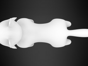 german shepherd puppy 3D Model