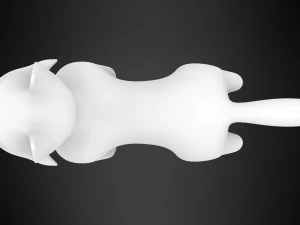 german shepherd puppy 3D Model