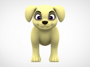 labrador puppy Model 3D