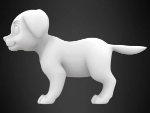 labrador puppy 3D Model