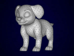 labrador puppy 3D Model