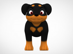 rottweiler puppy 3D 모델