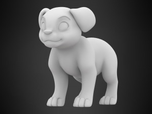 rottweiler puppy 3D 모델