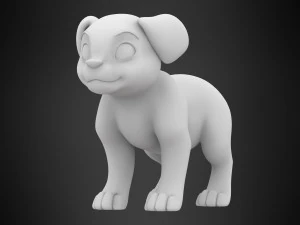 rottweiler puppy 3D Model