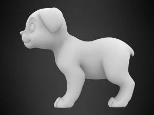 rottweiler puppy 3D Model