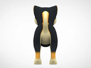 shiba inu puppy 3D Model