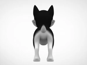 husky puppy 3D Model