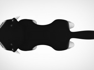 husky puppy Modello 3D