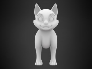 husky puppy Modello 3D