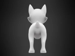 husky puppy 3D Model