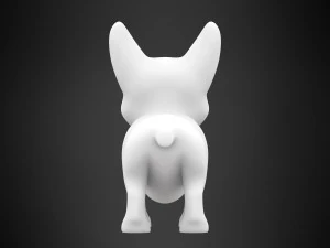 szczeniak corgi Model 3D