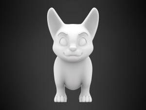 corgi puppy 3D Model