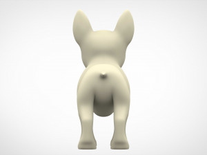 bull terrier puppy 3Dモデル