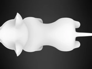 bull terrier puppy 3D Model