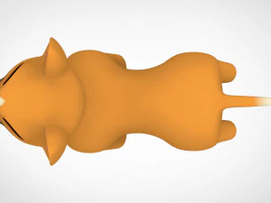 bull terrier puppy 3D Model