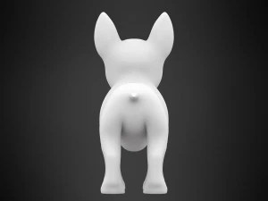 bull terrier puppy 3D Model