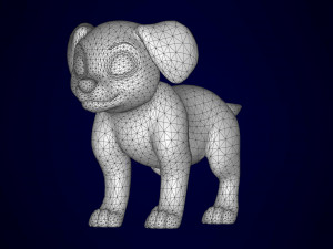 puppies pack 3D Модель