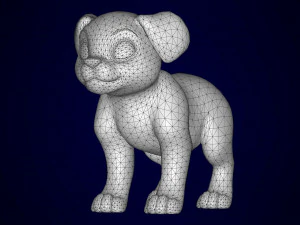 puppies pack 3D Model
