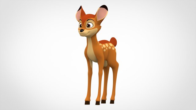deer cub Modèle 3D .c4d .max .obj .3ds .fbx .stl .blend 