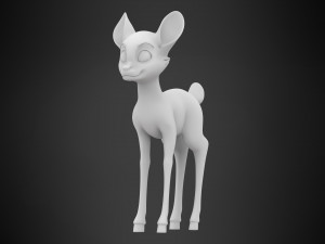 deer cub Modèle 3D