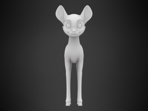deer cub Modèle 3D