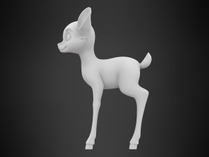 deer cub Modèle 3D