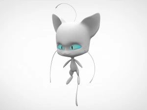 white plagg 3D Model