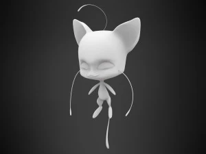 ホワイトプラッグ 3Dモデル