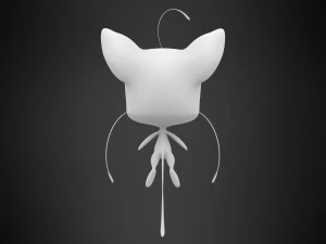 ホワイトプラッグ 3Dモデル