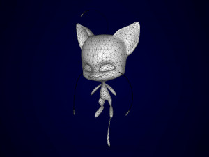 white plagg Modello 3D