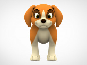beagle puppy Modelo 3D