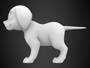 beagle puppy Modelo 3D
