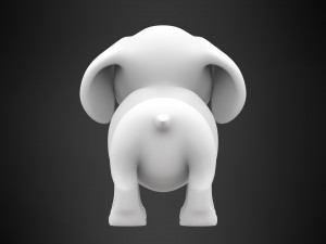 dachshund puppy 3D Model