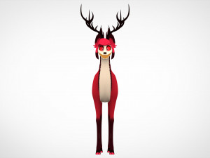 alastor deer 3D Модель