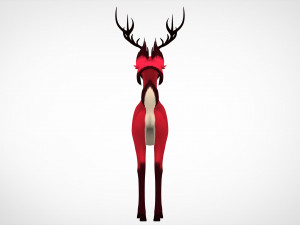 alastor deer 3D Модель