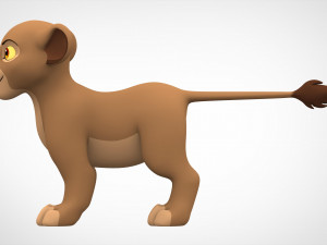 sarabi cub 3D Модель