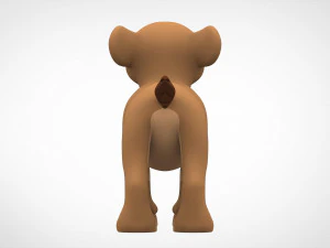 дитинча сарабі 3D Модель