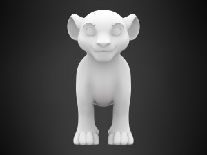 sarabi cub 3D Модель