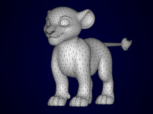 sarabi cub 3D Модель