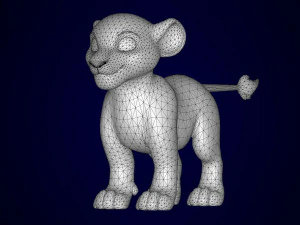 дитинча сарабі 3D Модель