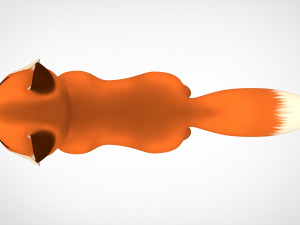 red fox 3D Model