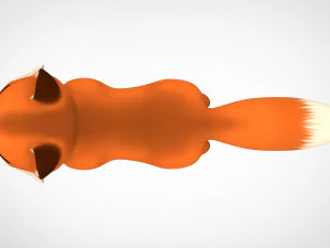 red fox 3D Model