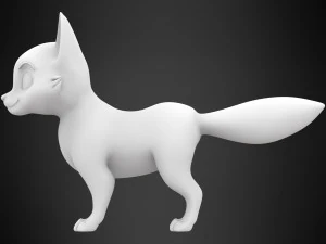 red fox 3D Model