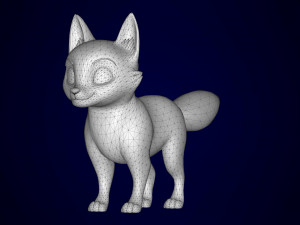 red fox 3D Model